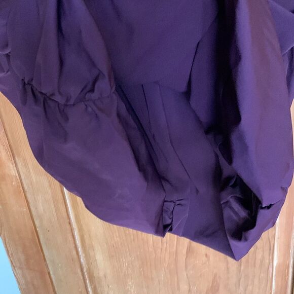 Diane Von Furstenberg Tulipan sleeveless plum ruched midi dress NWT - Picture 10 of 11